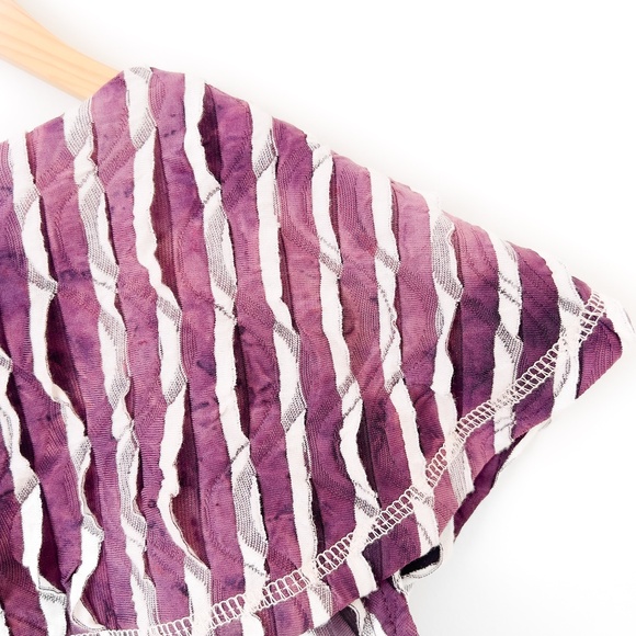 Vintage Purple Y2K Dress Very Stretchy Size Small-Medium Whimsigoth Distressed - Picture 6 of 14